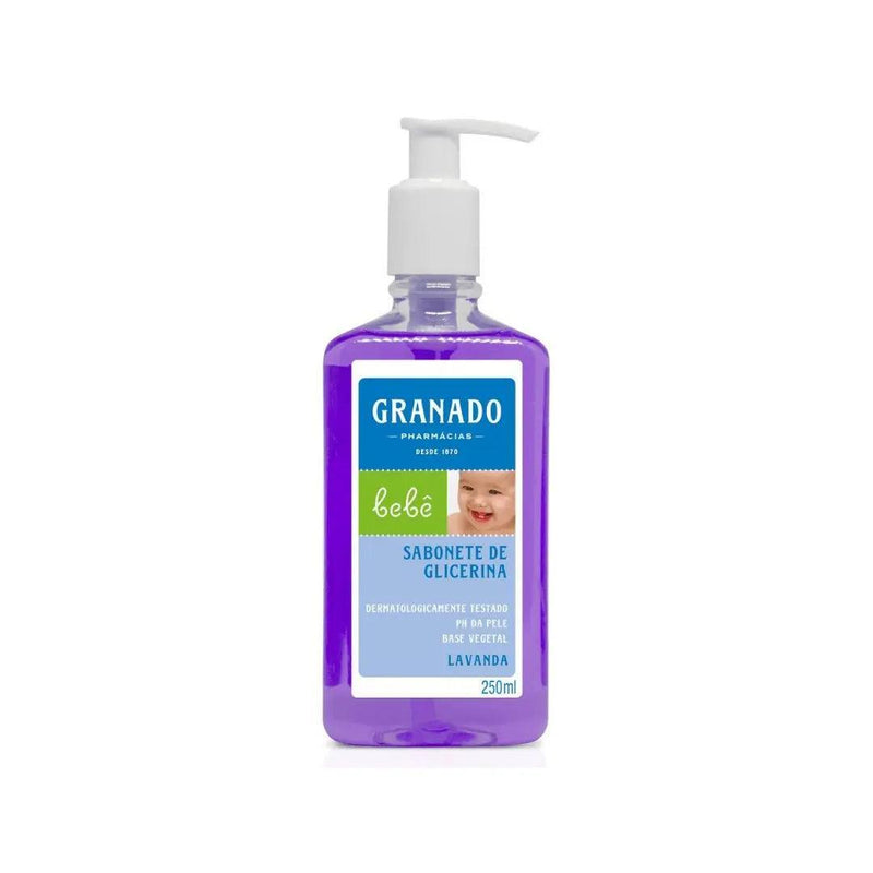 Granado Bebe Sabonete de Glicerina Lavanda 250ML - MEUBRASILONLINE