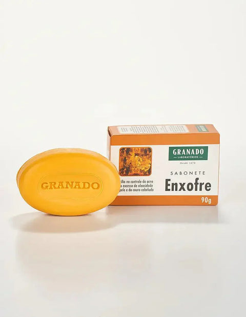 Sabonete Enxofre 90g - MEUBRASILONLINE