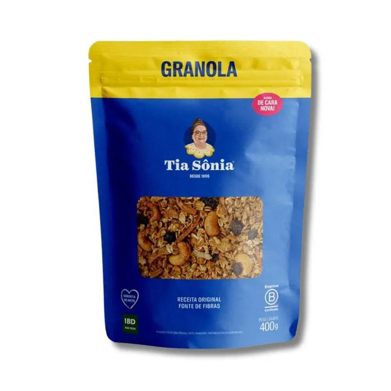 Granola Tia Sônia 400g - MEUBRASILONLINE