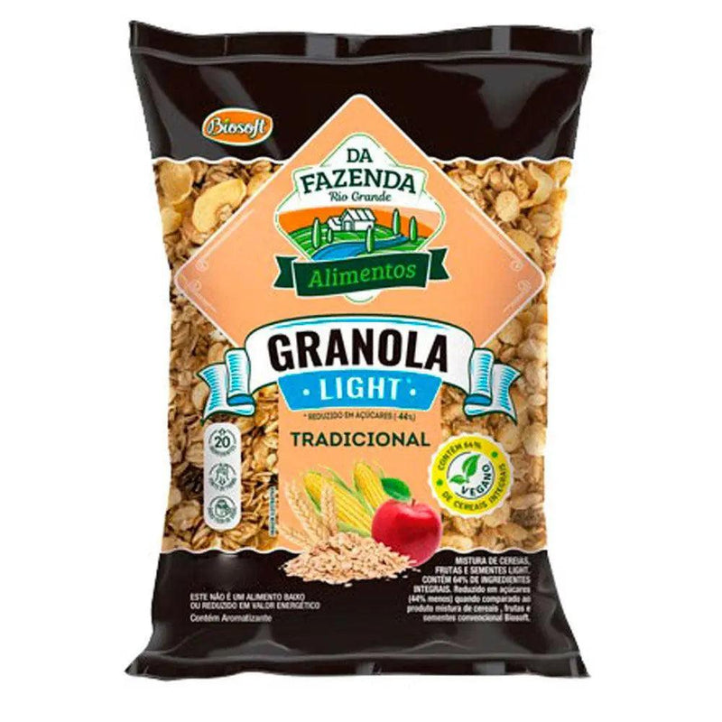 Granola Tradicional Integral Light Biosoft 500g - Meu Brasil On Line