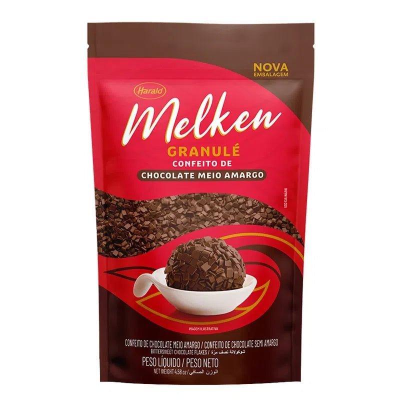 Granulado Meio Amargo Melken Granule 400g - Meu Brasil On Line