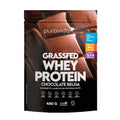 Grassfed Whey Protein Chocolate Belga Puravida 450g - MEUBRASILONLINE