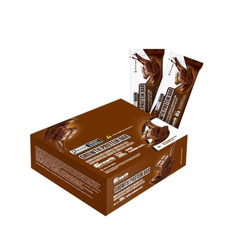 Protein Bar Protein Bar - Display with 6 Units. Chocolate Flavor - Growth
