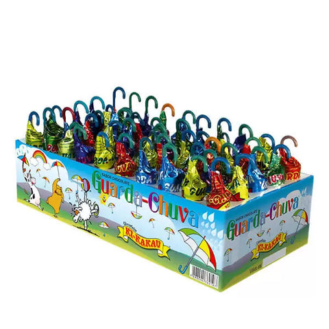 GUARDA CHUVA SABOR CHOCOLATE DISPLAY 340G KI-KAKAU