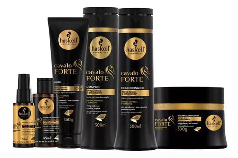 Haskell Cavalo Forte Kit - Strength, Shine and Growth 6 Items
