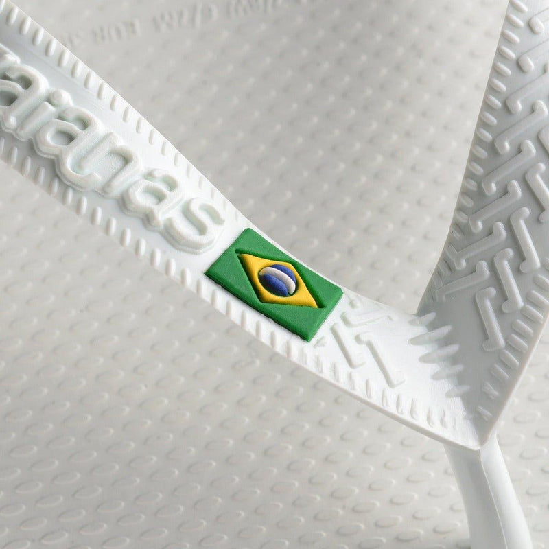 Havaianas Brasil Bandeirinha Branco - Meu Brasil On Line