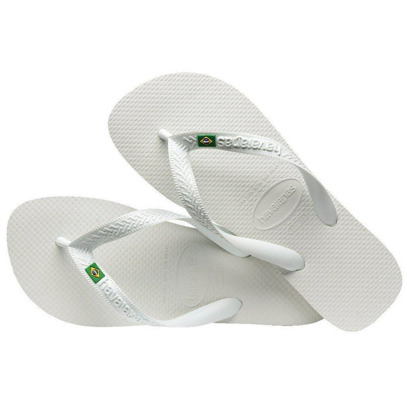 Havaianas Brasil Bandeirinha Branco - Meu Brasil On Line