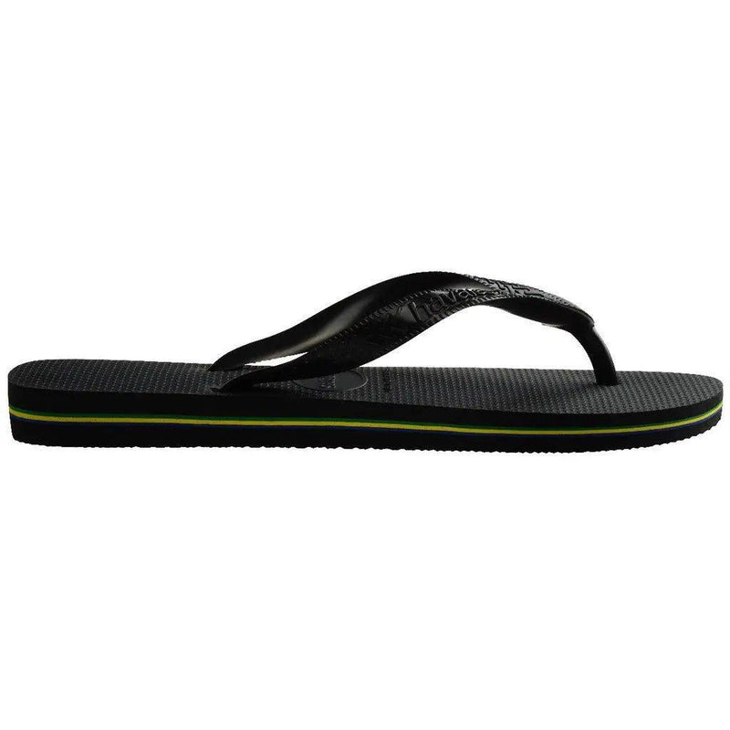 Havaianas Brasil Bandeirinha Preto - MEUBRASILONLINE