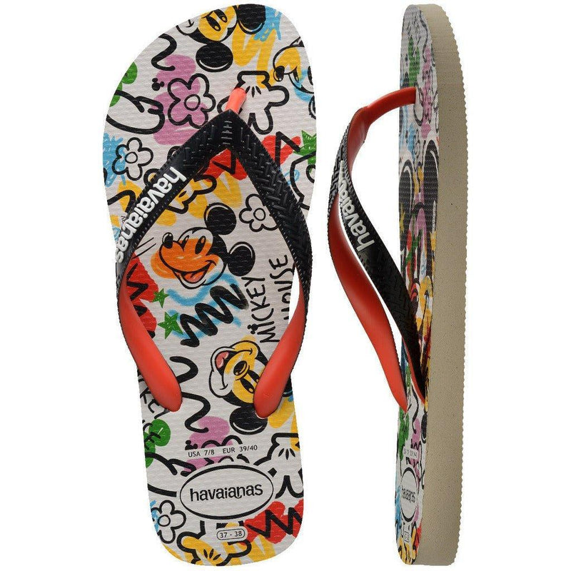 Havaianas Disney Stylish Bege Palha - Meu Brasil On Line