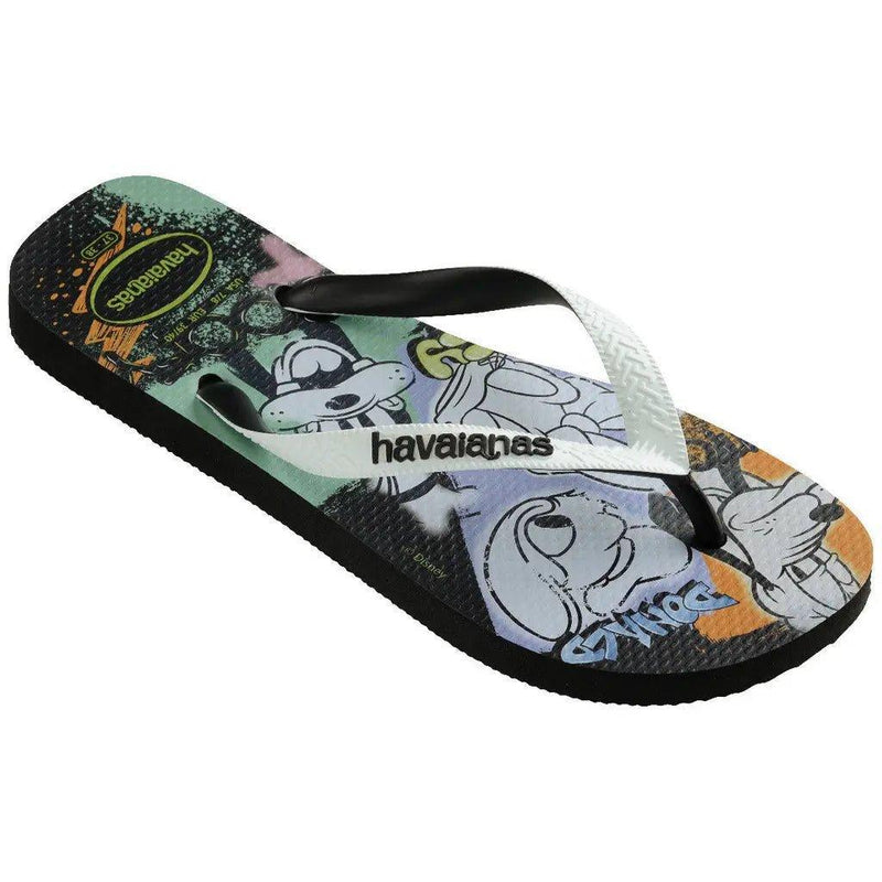 Havaianas Disney Stylish Preto Branco - Meu Brasil On Line