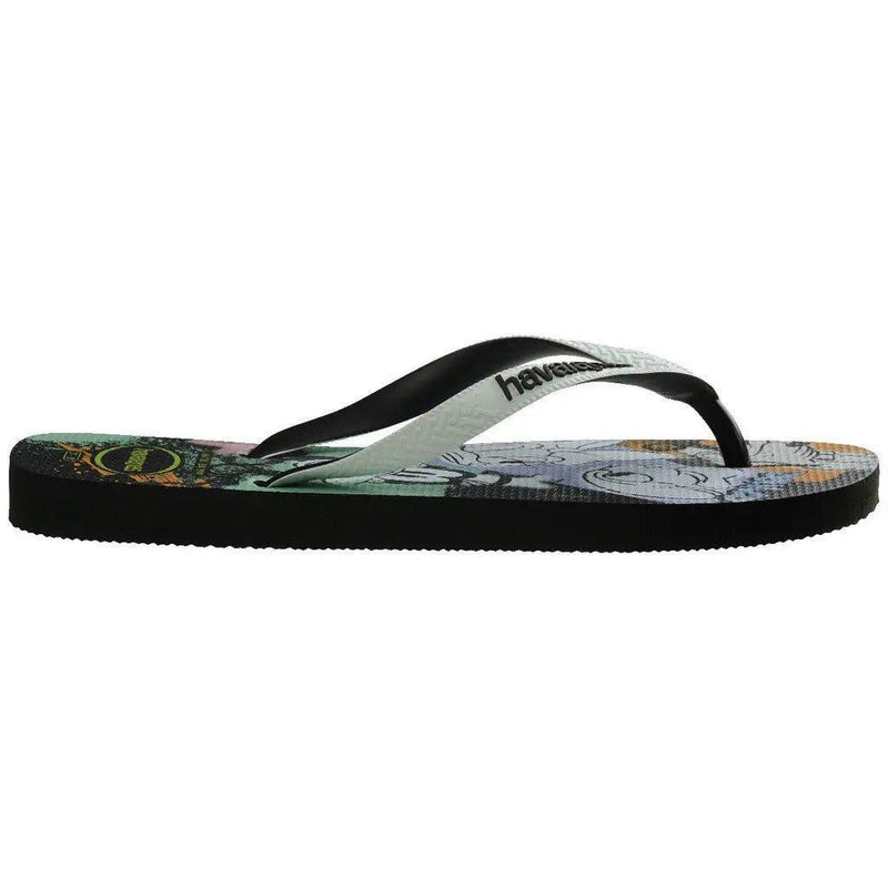 Havaianas Disney Stylish Preto Branco - MEUBRASILONLINE