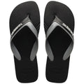 Havaianas Dual Preto Cinza - MEUBRASILONLINE