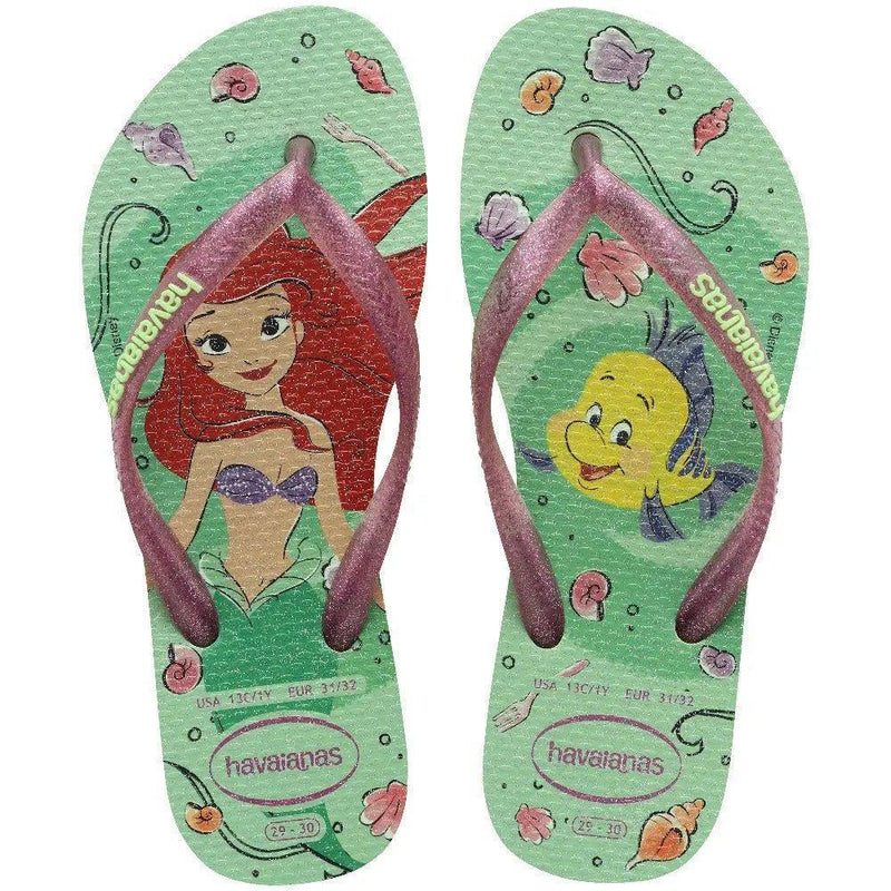 Havaianas Kids Slim Princess Ariel - MEUBRASILONLINE