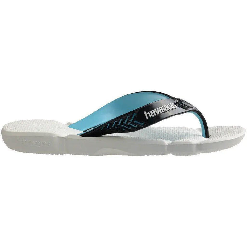 Havaianas Power 2.0 Branco Preto - MEUBRASILONLINE