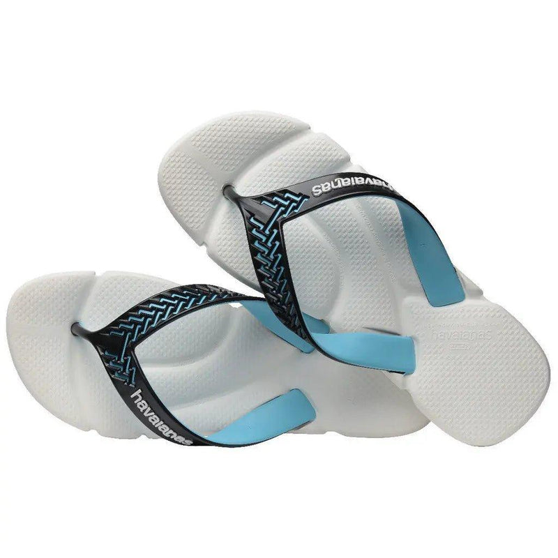 Havaianas Power 2.0 Branco Preto - MEUBRASILONLINE