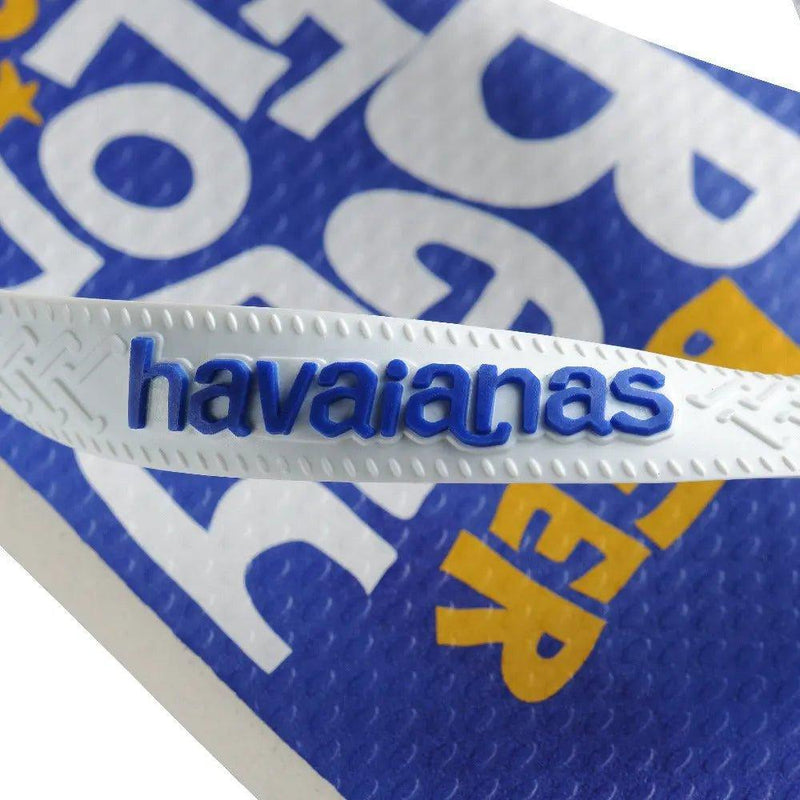 Havaianas Simpsons Branco Azul - MEUBRASILONLINE