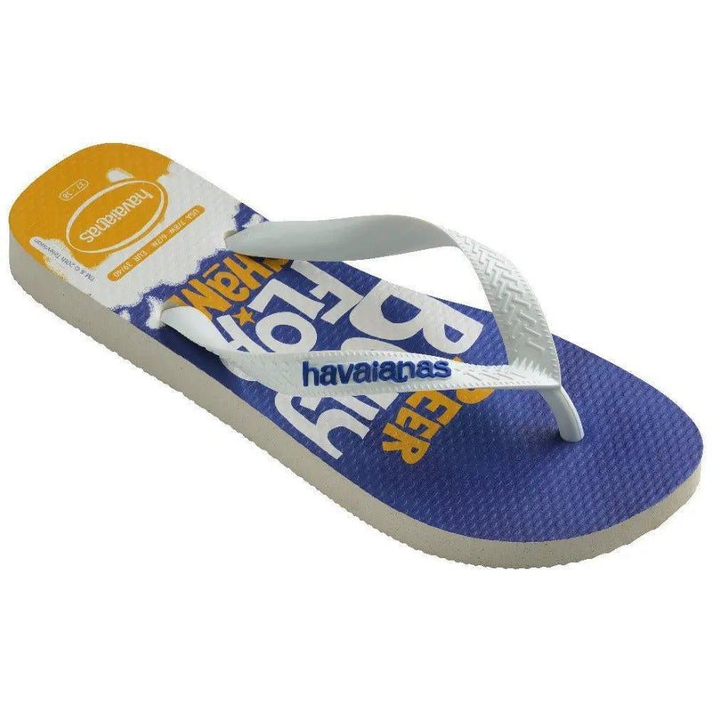 Havaianas Simpsons Branco Azul - MEUBRASILONLINE