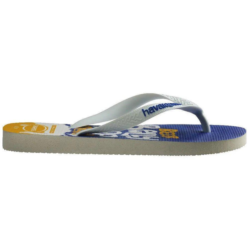 Havaianas Simpsons Branco Azul - MEUBRASILONLINE