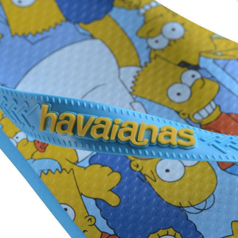 Havaianas Simpsons Turquesa - MEUBRASILONLINE