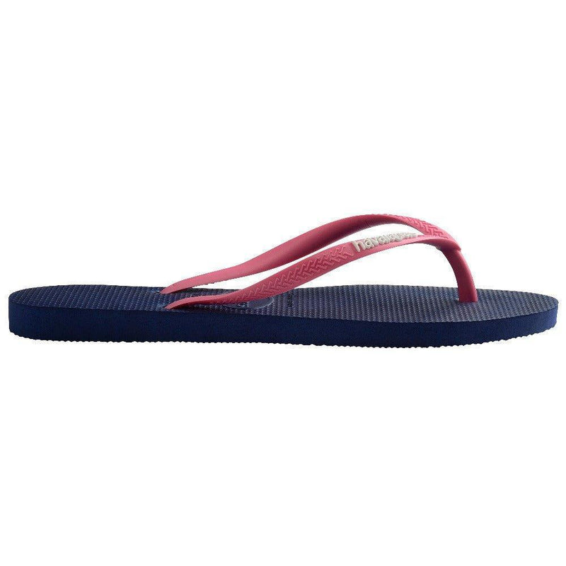 Havaianas Slim Logo Pop-Up Marinho - MEUBRASILONLINE