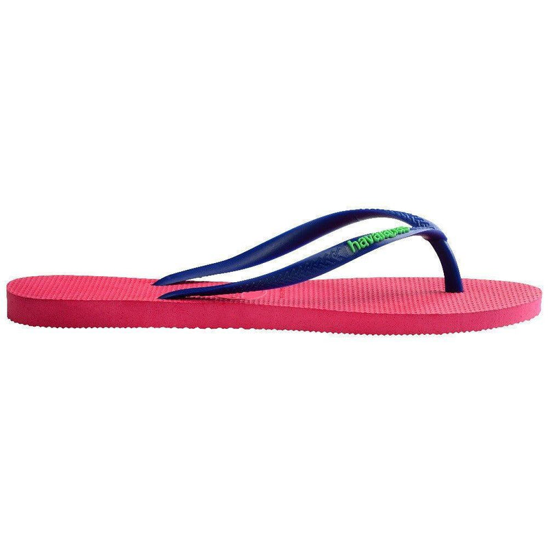 Havaianas Slim Logo Pop-Up Pink - MEUBRASILONLINE