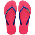 Havaianas Slim Logo Pop-Up Pink - MEUBRASILONLINE