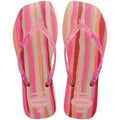 Havaianas Slim Square Folia Bege Palha - MEUBRASILONLINE