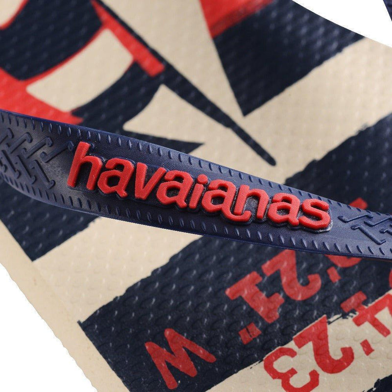 Havaianas Top Nautical Bege Palha - MEUBRASILONLINE