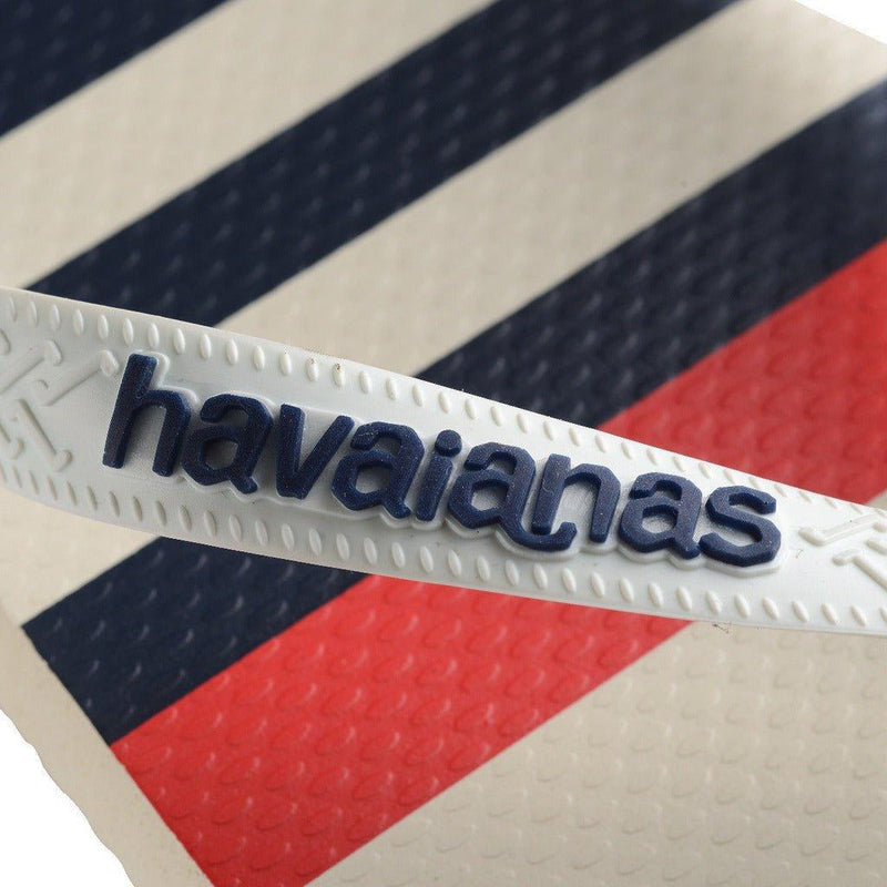 Havaianas Top Nautical Branco Marinho - Meu Brasil On Line