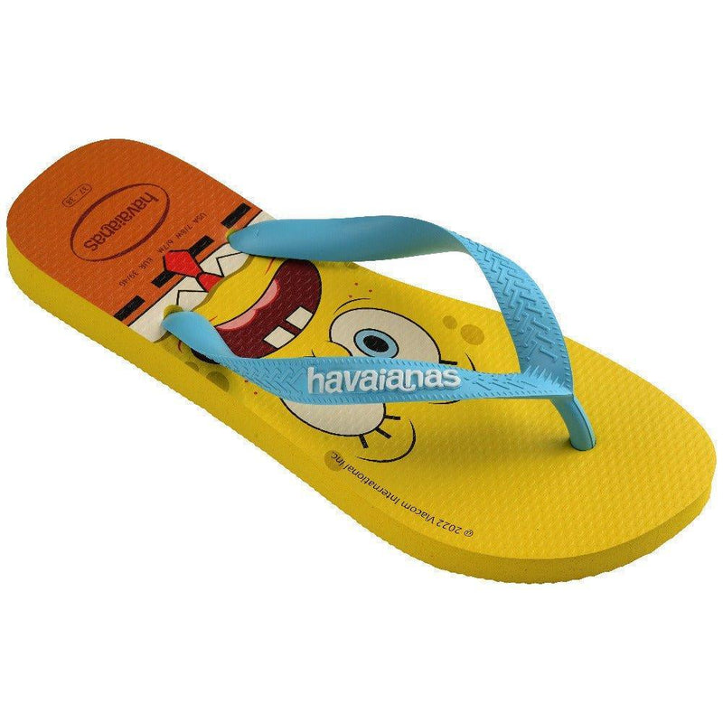 Havaianas Top SpongeBob Amarelo - MEUBRASILONLINE