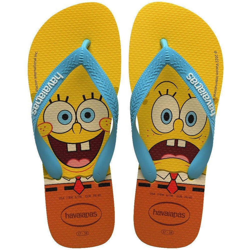 Havaianas Top SpongeBob Amarelo - Meu Brasil On Line