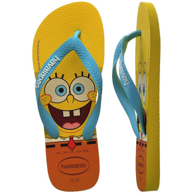 Havaianas Top SpongeBob Amarelo - Meu Brasil On Line