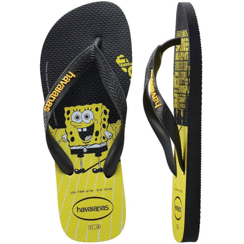 Havaianas Top SpongeBob Novo Grafite - Meu Brasil On Line