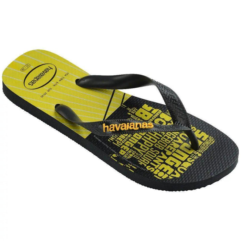 Havaianas Top SpongeBob Novo Grafite - MEUBRASILONLINE