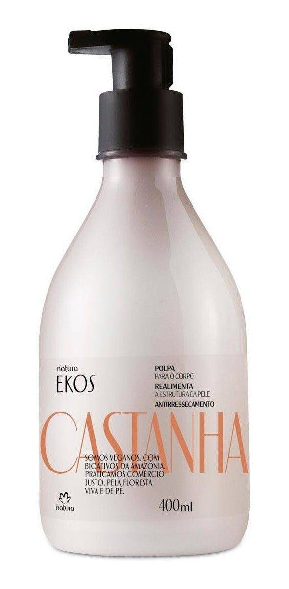 Hidrante de castanha para o corpo Ekos Natura – 400ML - MEUBRASILONLINE