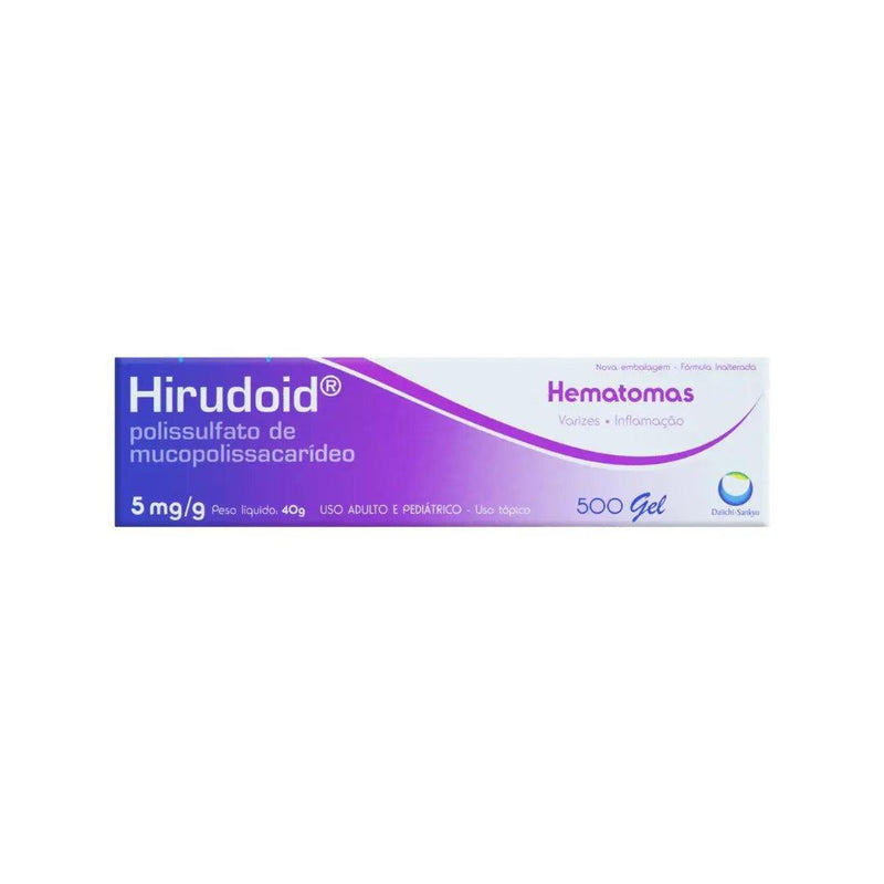 Hirudoid 500Mg Gel 40g - Meu Brasil On Line