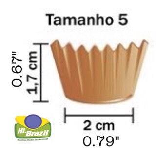 Forminha N-5 para docinhos - Small Candy Cups - MEUBRASILONLINE