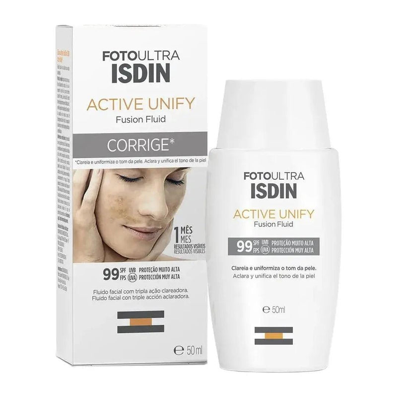 ISDIN ACTIVE UNIFY S/COR FPS99 50ML - Meu Brasil On Line