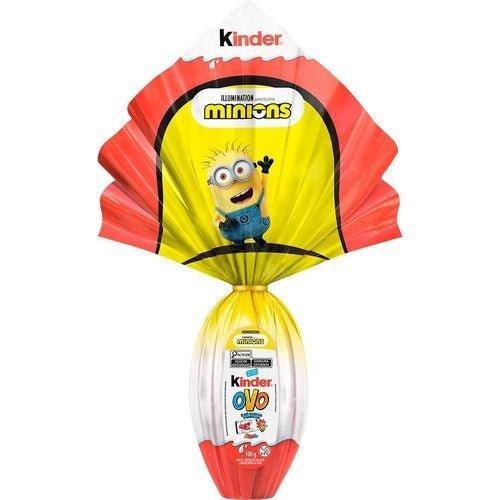 Kinder Ovo de Páscoa com Surpresa Minions 1 Unidade 100g - MEUBRASILONLINE