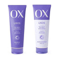 Kit OX Lisos Shampoo e Condicionador 200ml cada - MEUBRASILONLINE