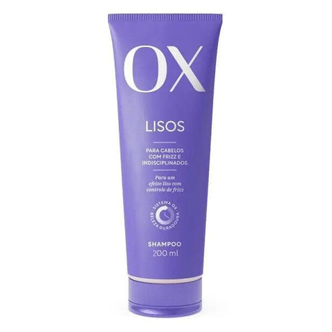 Kit OX Lisos Shampoo e Condicionador 200ml cada - MEUBRASILONLINE