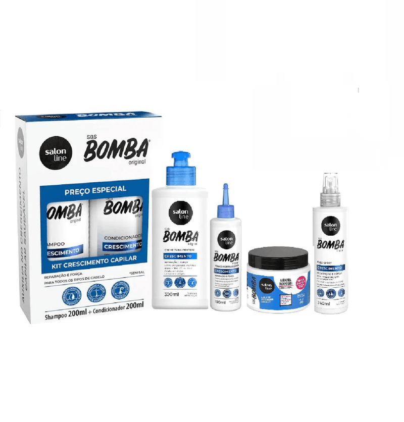 Kit SOS Bomba Original Salon Line - MEUBRASILONLINE