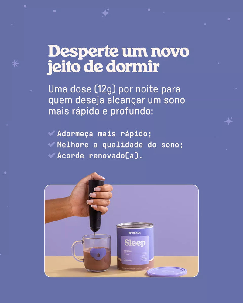 Koala Sleep Chocolate 264G Bebida Noturna para um sono inteligente. - MEUBRASILONLINE