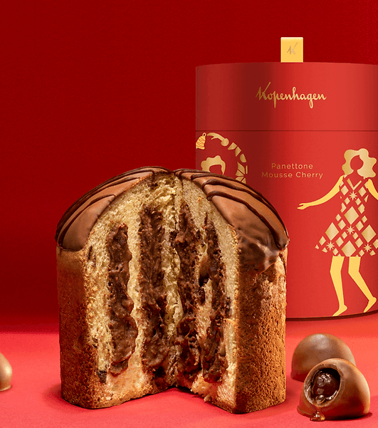 Kopenhagen Panettone Mousse Cherry Brandy 830g