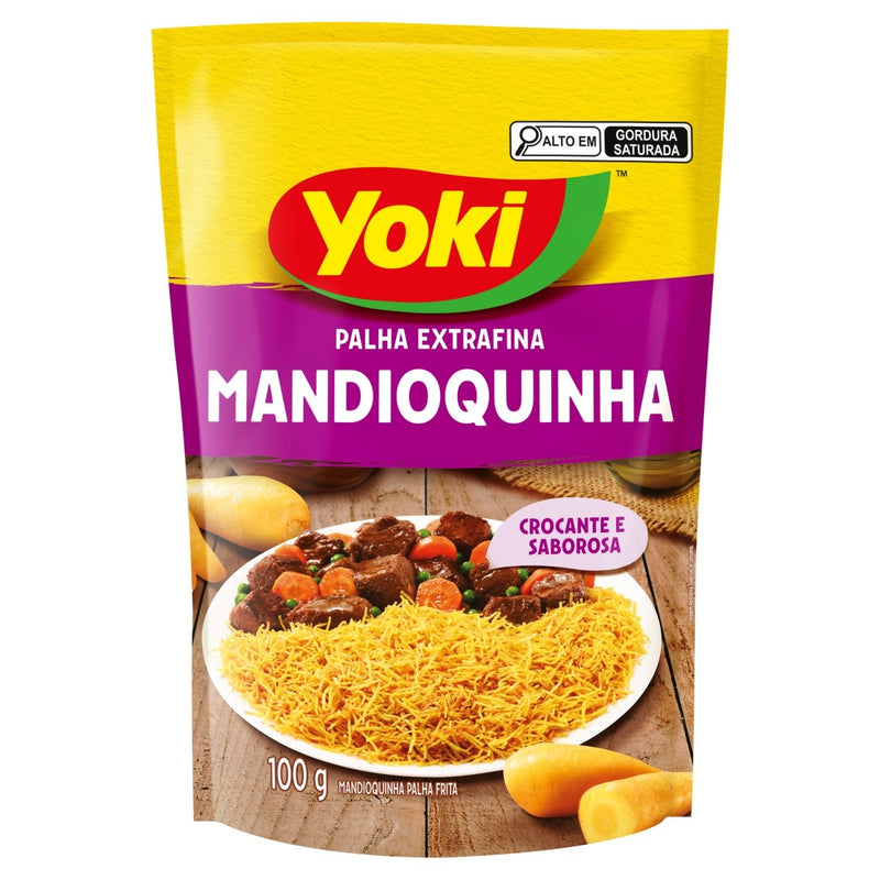 Mandioquinha Palha Extra Fina Yoki 100g - MEUBRASILONLINE