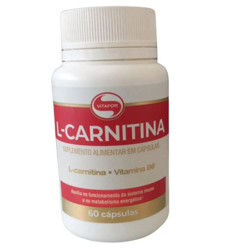 L - Carnitina Vitafor 60 Cápsulas - Meu Brasil On Line