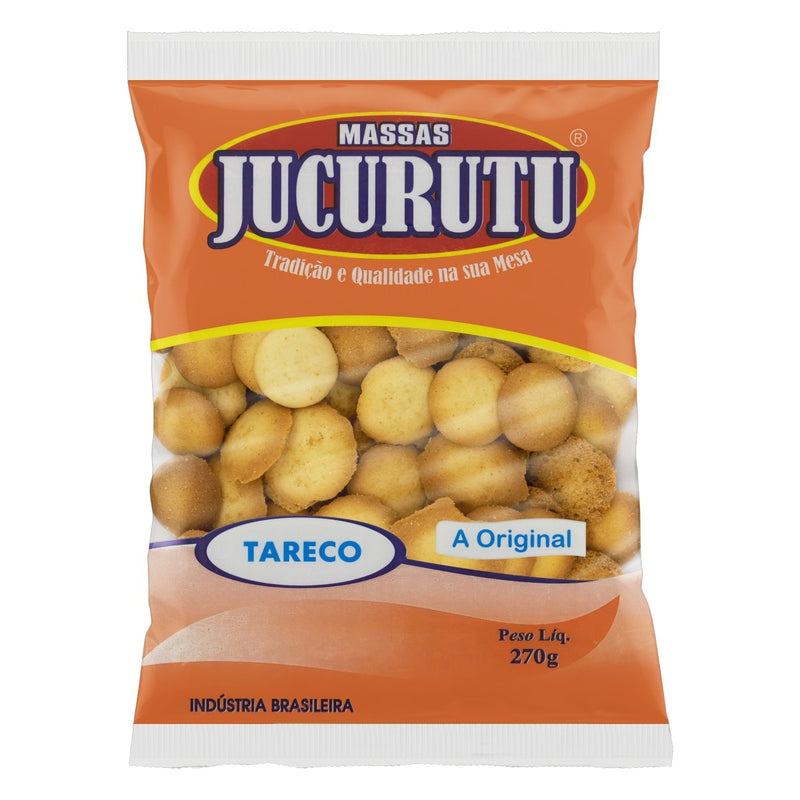 Biscoito Tareco Massas Jucurutu Pacote 270g