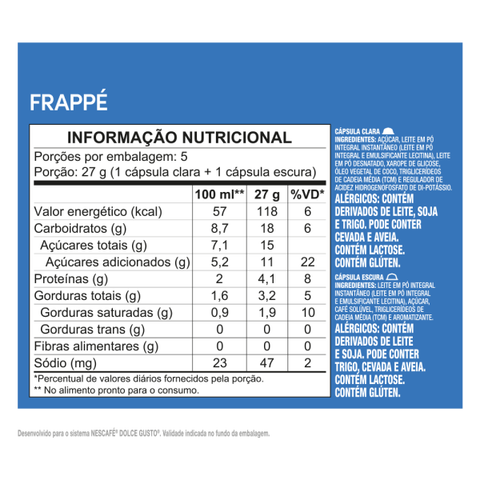NESCAFÉ® DOLCE GUSTO Frappe - 10 Capsules
