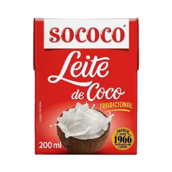 Leite de Coco Caixinha Sococo 200ml - Meu Brasil On Line