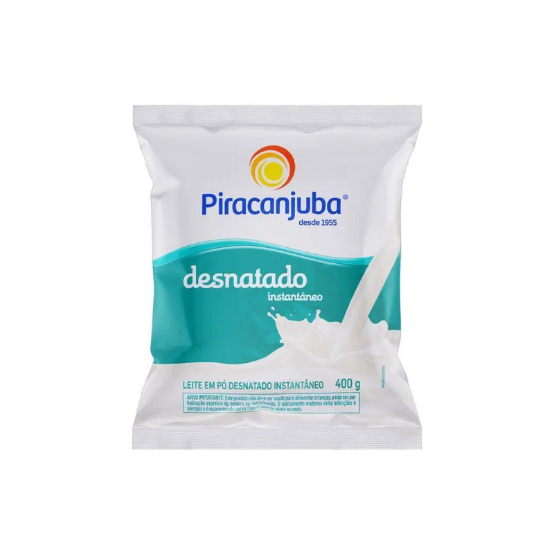 Leite Em Pó Desnatado Instantâneo Piracanjuba 400g - Meu Brasil On Line